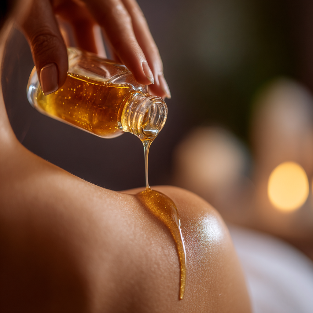 l'après-ski - Huile de massage naturelle, efficace 250ml – Image 2